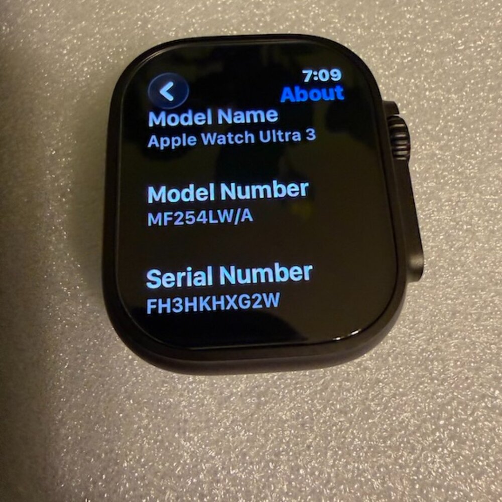 Apple Ultra 3 (like new)
